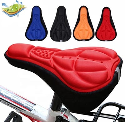 Narimano® Fiets 3d Zadel Stoel - Nieuwe Zachte Fiets Stoelhoes Comfortabel Schuim Zitkussen - Fietsen Zadel Voor Fiets Accessoires