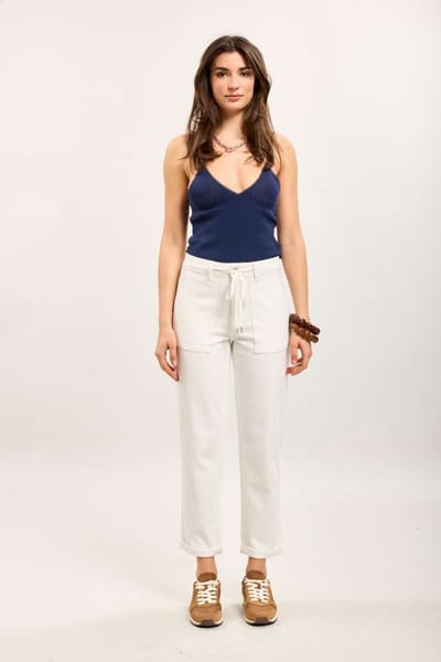 Toxik3 - Geborduurde boyfriend jeans