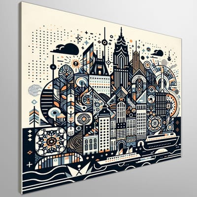 Kunstprint | Wanddecoratie | Canvas | 100 × 100 cm