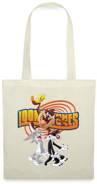 Looney Tunes Bugs Taz Tweety Sylvester Tas Van Stof Schoudertas