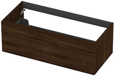 INK - Onderkast 1L Decor Softclose Tbv Greep - 1000x450x350 Mm - Koper Eiken