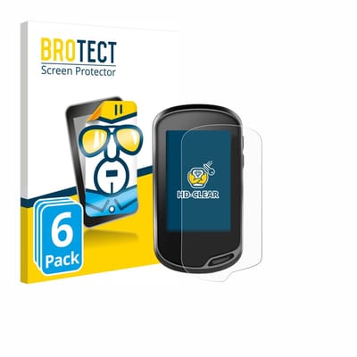 BROTECT - Screenprotector voor Garmin Oregon 700 - Folie Beschermfolie transparant 6 Stuks