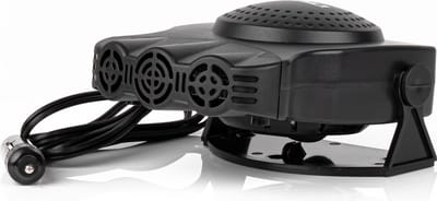 AMiO Verwarming Ontdooier Ventilator 12V 150W Compact Design Zwart