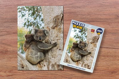 Puzzel Koala's - Kind - Boom - Kinderen - Jongens - Meiden - Legpuzzel - Puzzel 500 stukjes