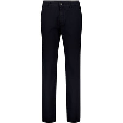 Gardeur Broek Tybalt Finest Cotton Tencel Blend Compact Tricotine Weave Dark Navy / male