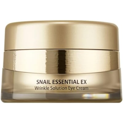 The Saem Snail Essential EX Rimpeloplossing Oogcrème 30ml – Koreaanse Anti-Aging Oogcrème met Slakkenslijm & Peptiden voor Fijne Lijnen 30ml beige