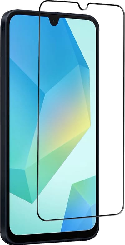 Screenprotector - Geschikt voor Samsung Galaxy A16 - Full Cover - Beschermglas - Gehard Glas - Tempered Glass - Screen Protector