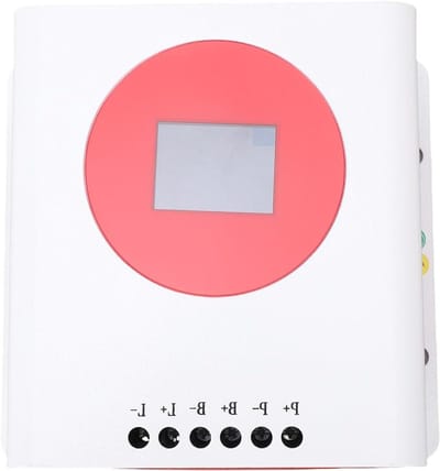 MPPT Laadregelaar - Zonne-energie Regelaar - Energie Beheer - Automatische Systeemherkenning - 40A - Grijs