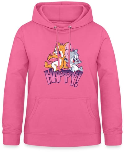 Tom En Jerry Met Nibbles Hoodie Dames
