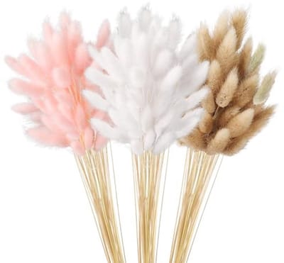 Gedroogd Pampasgras Decoratie - 180 Stuks voor Bruiloft en Woondecoratie