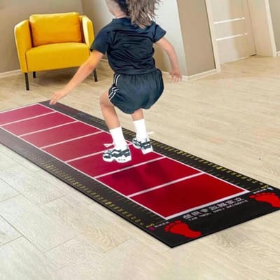Oefenmat - Springmat - Thuistraining - Dubbelzijdig antislip - Tot 315 cm - Kinderen