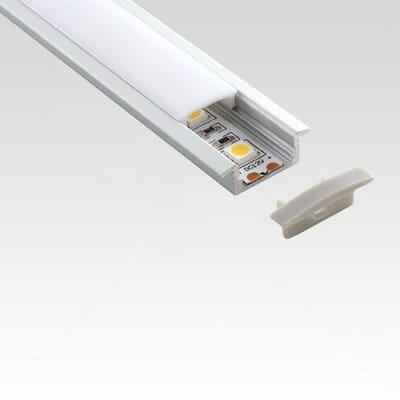 Aluminium stripprofiel 12mm inbouw 1meter