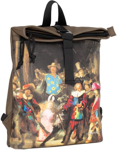 Mart Arts Los Angeles Nachtwacht Roltop Rugzak Mini