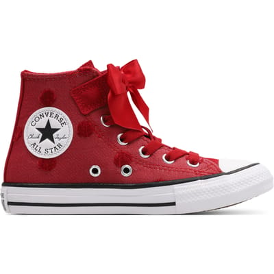 Converse CTAS Peuterschoenen - Rood - Maat 35 - Poly Fleece
