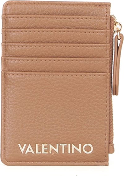 VALENTINO Kaarthouder Post Re Credit Card Case Camel / Moro Bruine