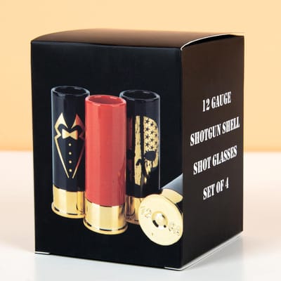 Winkee Hagelpatroon shotglaasjes (set van 4)