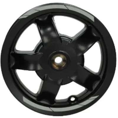 Piaggio Zip Stickerset - Velg Stickers - Zilver