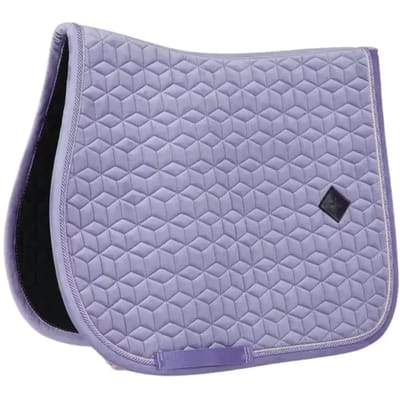 Kentucky Horsewear - Velvet Zadeldoek - Zadeldekje - Jumping - Purper