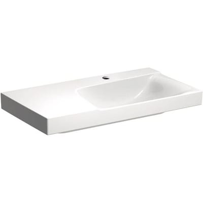 Geberit Xeno² washbasin 90 cm with shelf left 500.535.01.1