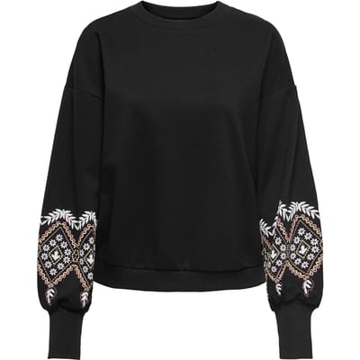 Regular fit sweatshirt van katoenmix, model 'BROOKE'