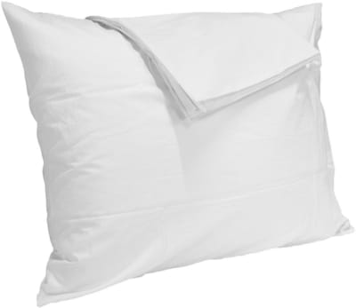 Eleganzzz Molton kussensloop - Kussenbeschermer Badstof - 60x70cm - Waterdicht - Anti-allergisch - Kussenslopen set van 2 stuks - Inlclusief Rits - Molton