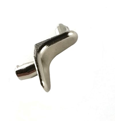 Vloerdragers met neus - Hoekbodemdragers - Planken monteren - Voor 5 mm perforatie - 50 stuks