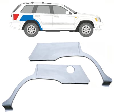 Reparatiepaneel achterspatbord voor Jeep Grand Cherokee 2004-2010