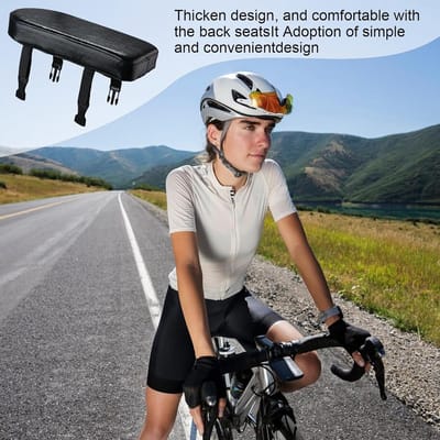 Fietszadelkussen - Fietszitje achterop - Universeel voor mountainbike - Zacht lichtgewicht zitkussen voor kinderen
