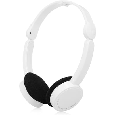 3,5 mm bedrade over-ear hoofdtelefoon Opvouwbare sportheadset Draagbare muziekoortelefoon voor kinderen MP4 MP3 wit
