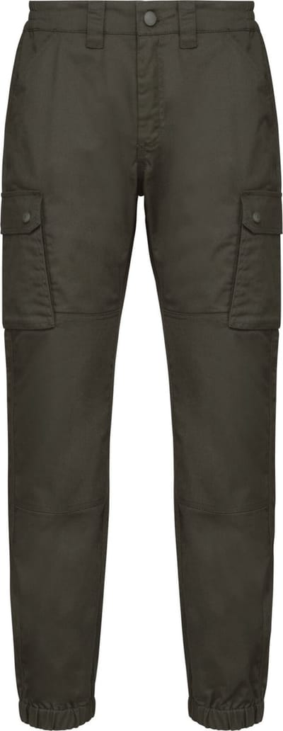 WK. Designed To Work Uniseks Cargobroek uniseks met elastische boord WK711 - Dark Khaki - 40 NL (34 FR)