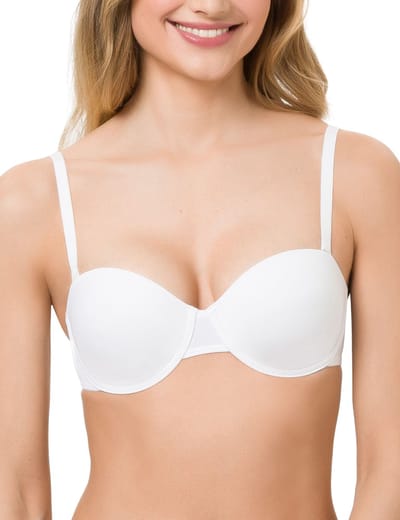 T-Shirt BH Stepy Soft WDP (2-er Pack) Met naadloze cups, gevoerde cups en multiway-bandjes, veelzijdig draagbaar