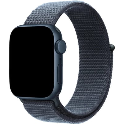 2+1 | Apple Watch Bandje Flyne - Geweven - Nylon - Donkergrijs