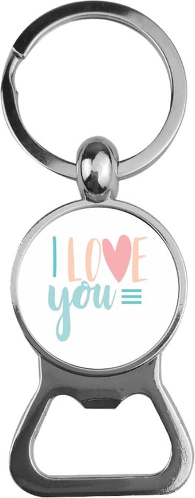 Bieropener Glas - i Love You