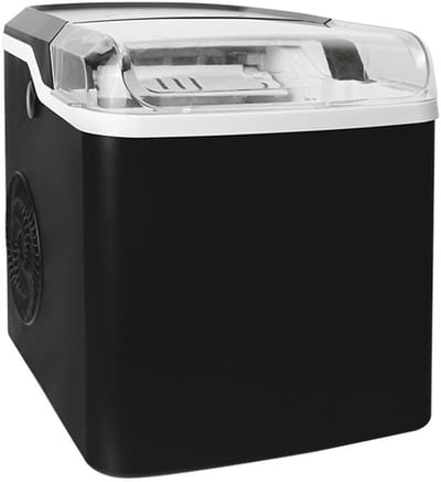 Draagbare Ijsmachine - Ijsproductie Machine - Drankjes Koelen - Snel IJs Maken - 9 Ijsblokjes - Zilver