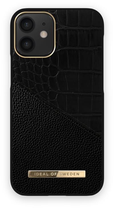 iDeal of Sweden iPhone 12 Mini Backcover hoesje - Nightfall Croco