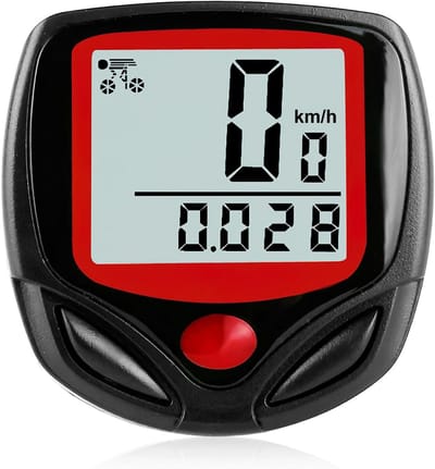 CLVP® Kilometerteller Fiets - Snelheidsmeter - Fietscomputer Draadloos