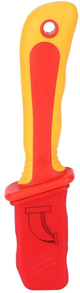 Dailygoody - Isolerend Mes - VDE 1000V - Ergonomisch Design - Veiligheidsmes - Ideaal voor Elektriciens - Handig en duurzaam - Retractable