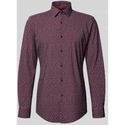 Slim fit zakelijk overhemd met Kentkraag model 'KENNO'