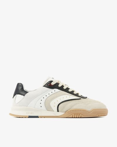 VIA VAI Kris Pax Sneakers dames - Leer,Su�de - Beige