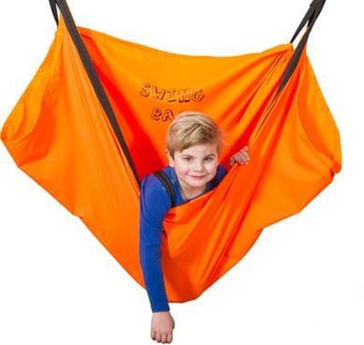 SwingBag Schommel - Oranje schommel voor buiten en binnen - 3+ jaar