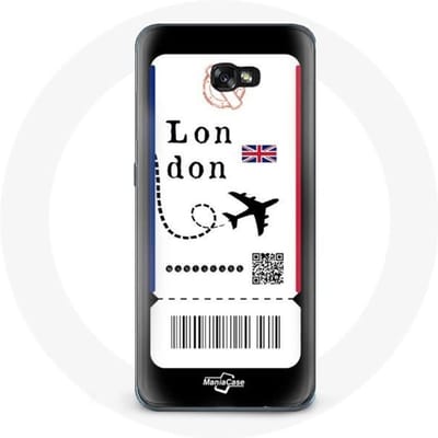 Case voor Samsung Galaxy A8 2016 Londen vliegticket
