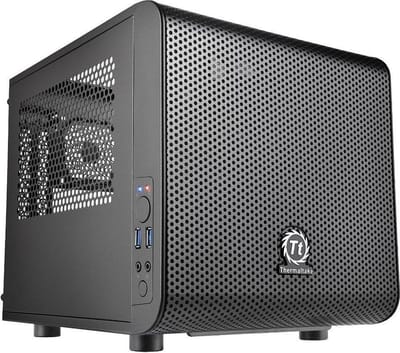 Thermaltake Core V1 - Case - Cube - Zwart