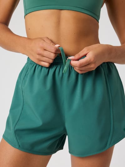 Björn Borg Korte Sportbroek Dames - Los model Sportbroek Vrouwen - Mallard Groen - Gerecycled Polyester - Maat S