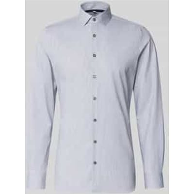 Slim fit zakelijk Hemd met Kentkraag