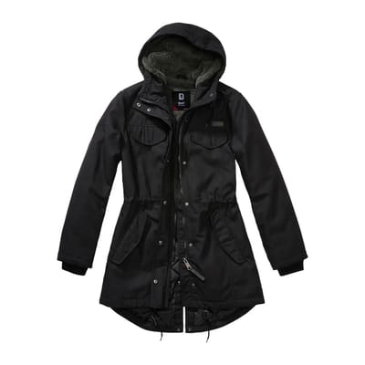 Brandit Parka - Mash Lake Parka Girls - S tot 5XL - voor Vrouwen - zwart