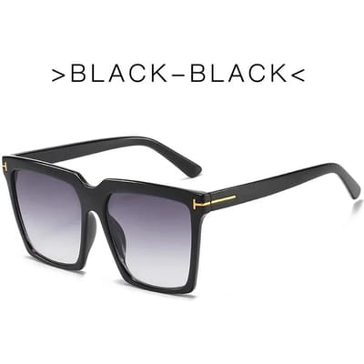 Vierkante Zonnebril Dames Vintage Merk Oversized Dames Zonnebrillen Gegradueerde Damesbrillen Oculos UV4 Brillen Damskie As Picture