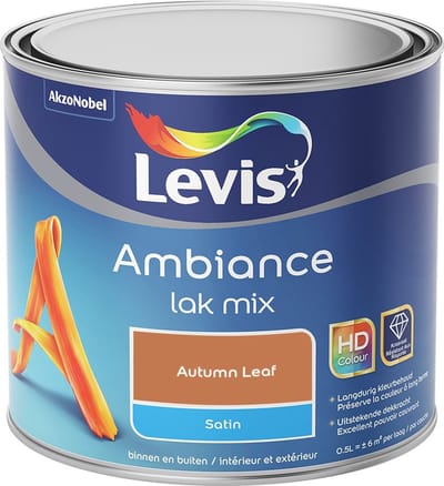 Levis - Ambiance Lak Satin Mix - Autumn Leaf - Mengverf - 0,5 L
