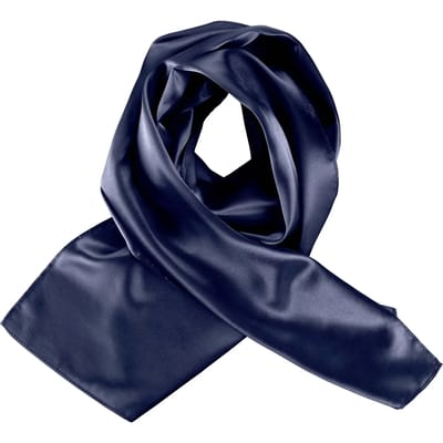 Kariban Satijnen sjaal K861 - Navy - One size