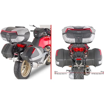 Motor zijtas houder Givi Guzzi V100 Mandello