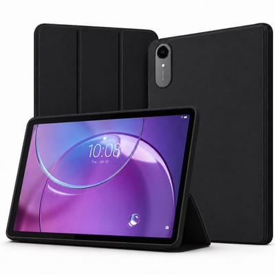 TechNow Hoesje geschikt voor Lenovo Idea Tab Pro Gen 2 Hoesje – Extreme Shock Case – Smart Case - Zwart